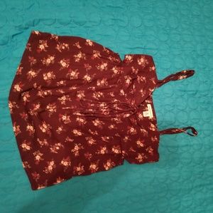 American Eagle floral tank